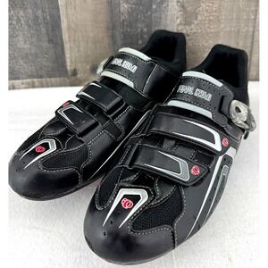 Pearl Izumi Race RD Road Cycling Shoes Mens EU 47 US 13 Black Red 3-Bolt